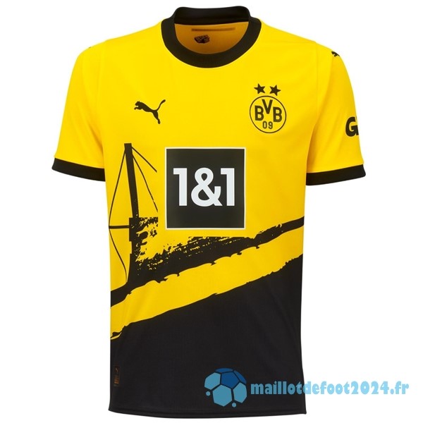 Nouveau Thailande Domicile Maillot Borussia Dortmund 2023 2024 Jaune