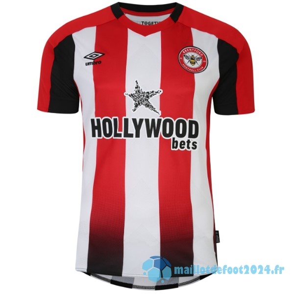 Nouveau Thailande Domicile Maillot Brentford 2023 2024 Rouge