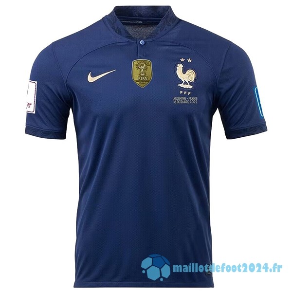 Nouveau Thailande Domicile Maillot France Finales 2022 Bleu Marine