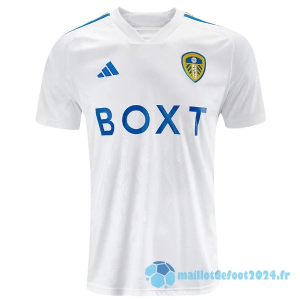 Nouveau Thailande Domicile Maillot Leeds United 2023 2024 Blanc