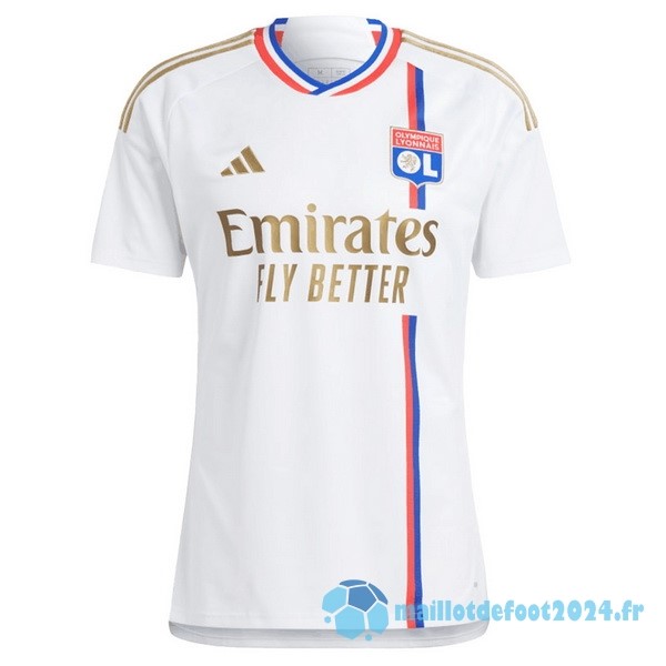 Nouveau Thailande Domicile Maillot Lyon 2023 2024 Blanc