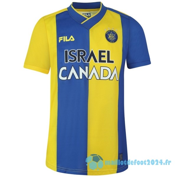 Nouveau Thailande Domicile Maillot Maccabi Tel Aviv 2022 2023 Jaune