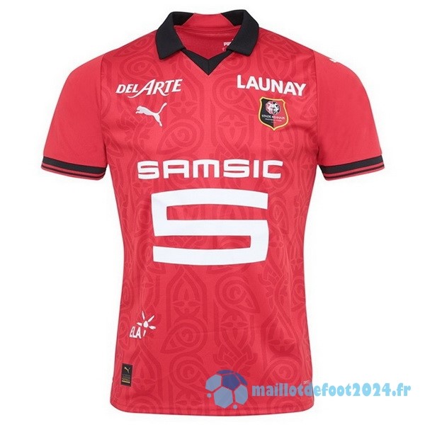 Nouveau Thailande Domicile Maillot Stade Rennais 2023 2024 Rouge