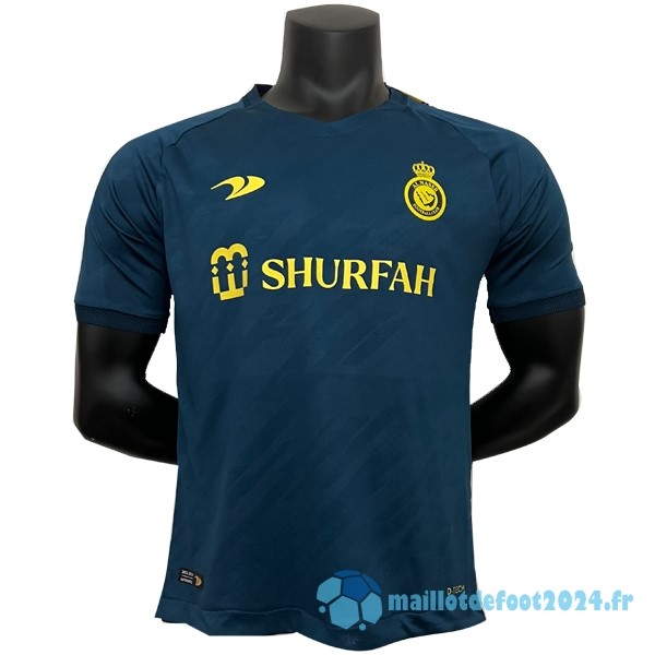 Nouveau Thailande Exterieur Joueurs Maillot Al Nassr 2022 2023 Bleu