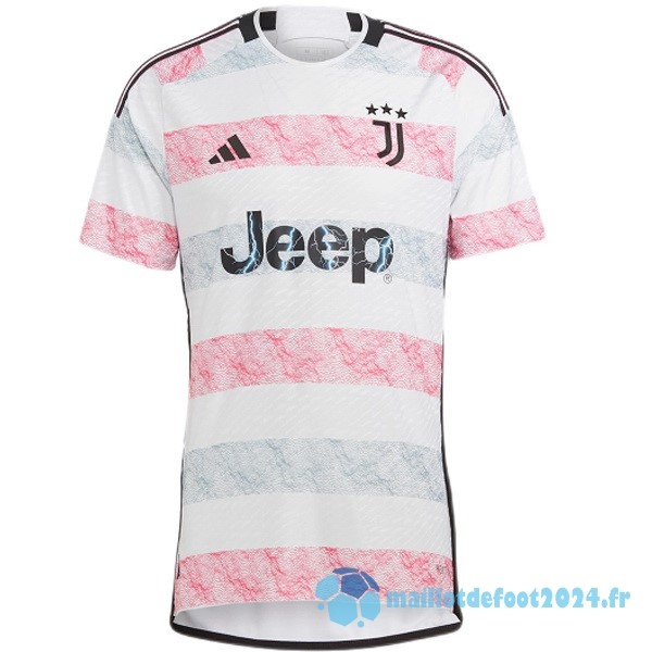 Nouveau Thailande Exterieur Joueurs Maillot Juventus 2023 2024 Blanc