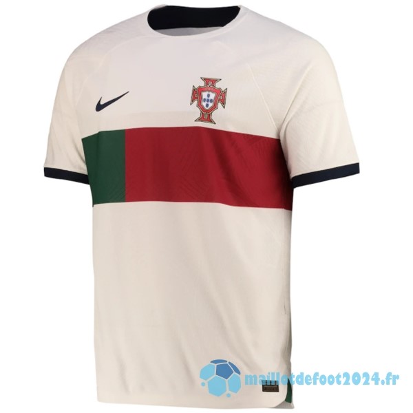 Nouveau Thailande Exterieur Joueurs Maillot Portugal 2022 Blanc