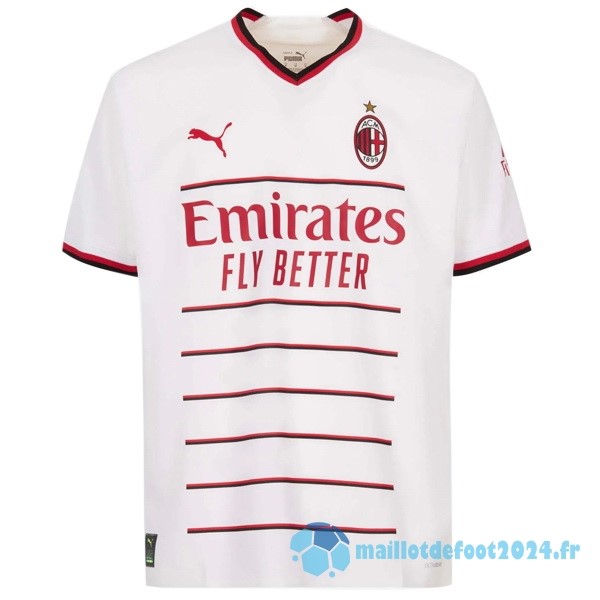 Nouveau Thailande Exterieur Maillot AC Milan 2022 2023 Blanc