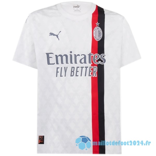 Nouveau Thailande Exterieur Maillot AC Milan 2023 2024 Blanc