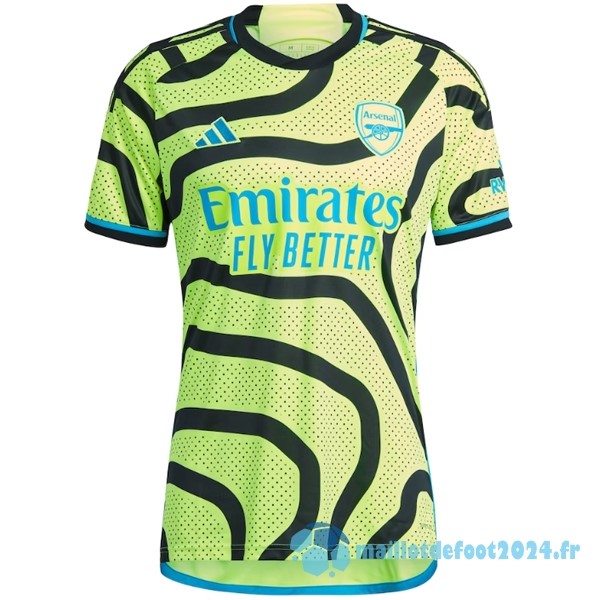 Nouveau Thailande Exterieur Maillot Arsenal 2023 2024 Vert