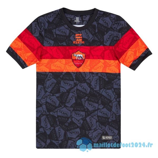 Nouveau Thailande Exterieur Maillot As Roma 2022 2023 Noir