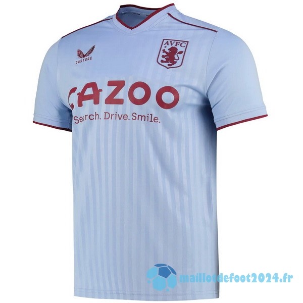 Nouveau Thailande Exterieur Maillot Aston Villa 2022 2023 Bleu