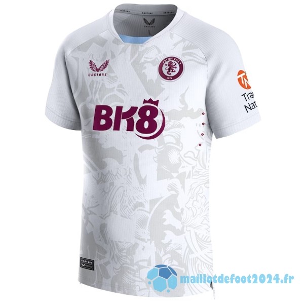 Nouveau Thailande Exterieur Maillot Aston Villa 2023 2024 Blanc