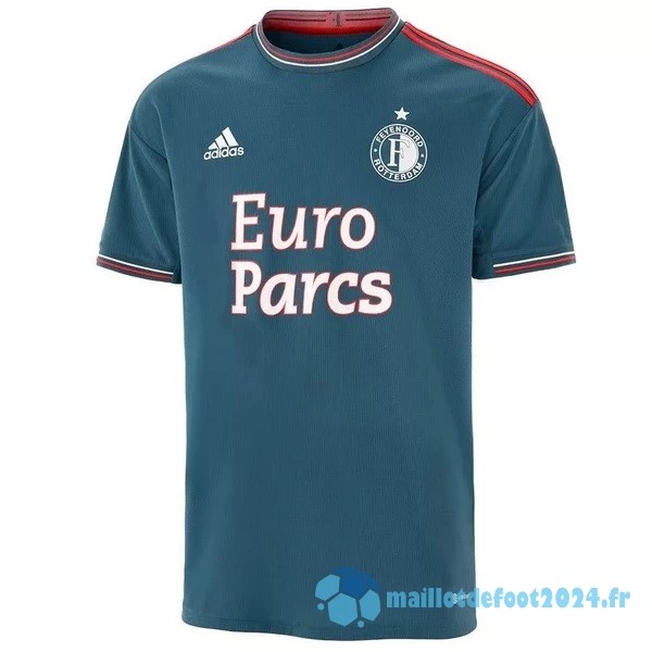 Nouveau Thailande Exterieur Maillot Feyenoord Rotterdam 2022 2023 Bleu