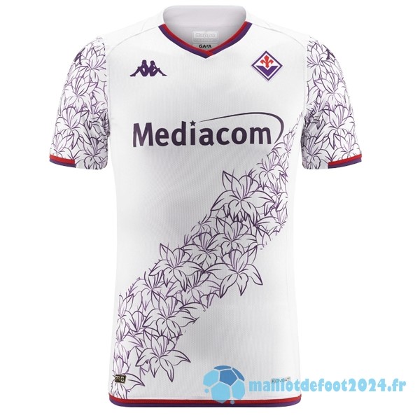 Nouveau Thailande Exterieur Maillot Fiorentina 2023 2024 Blanc