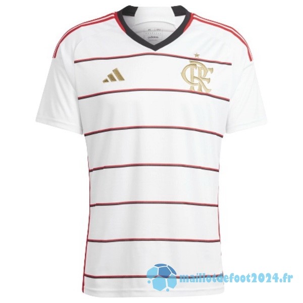 Nouveau Thailande Exterieur Maillot Flamengo 2023 2024 Blanc