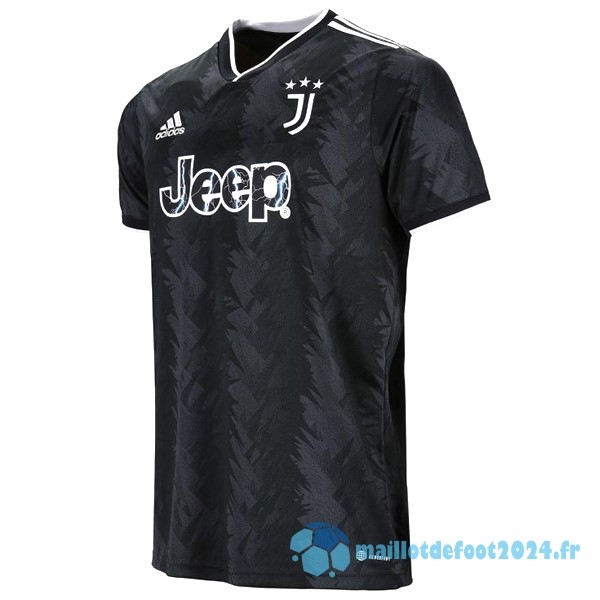 Nouveau Thailande Exterieur Maillot Juventus 2022 2023 Noir