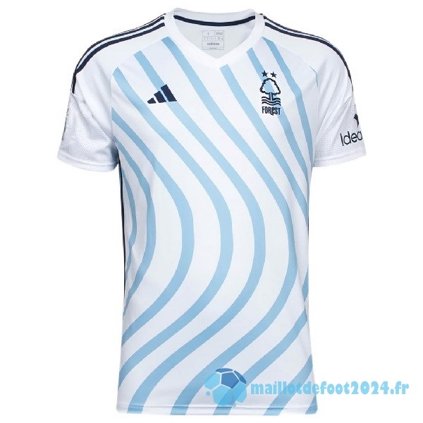 Nouveau Thailande Exterieur Maillot Nottingham Forest 2023 2024 Blanc