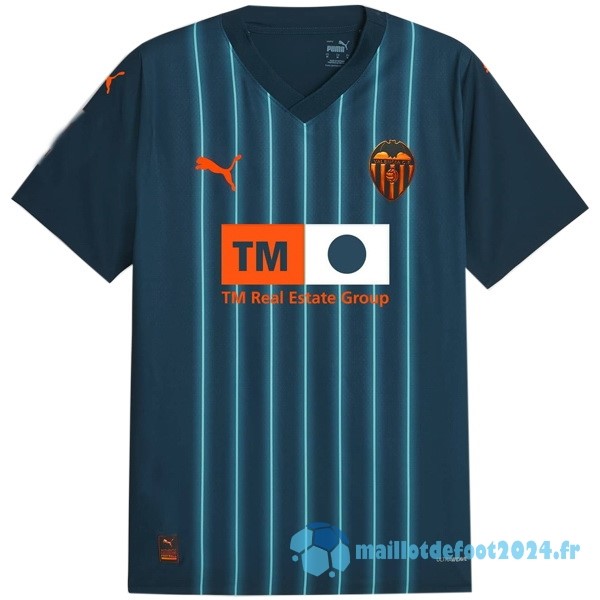 Nouveau Thailande Exterieur Maillot Valencia 2023 2024 Bleu