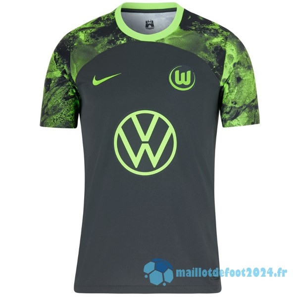 Nouveau Thailande Exterieur Maillot Wolfsburgo 2023 2024 Vert