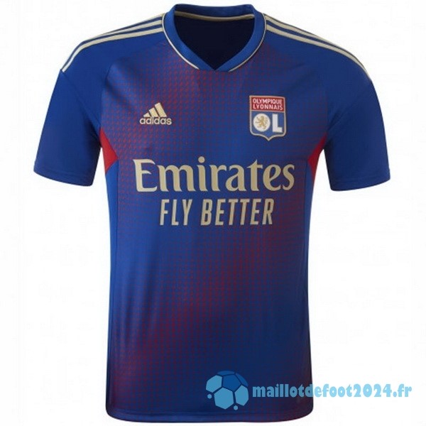 Nouveau Thailande Fourth Maillot Lyon 2022 2023 Bleu