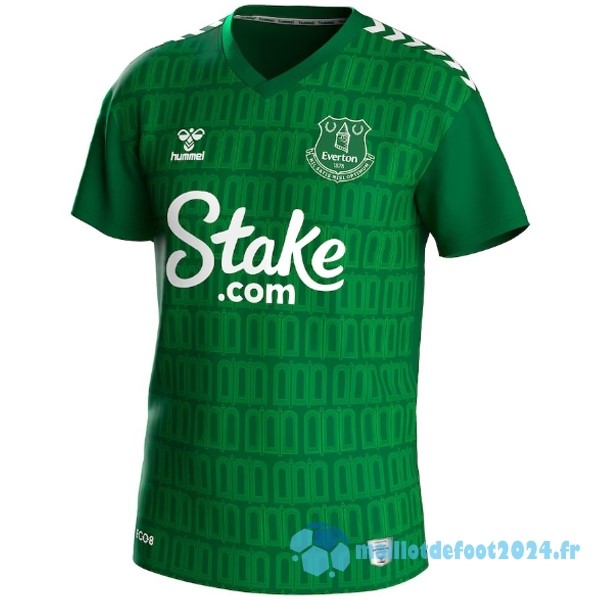 Nouveau Thailande Gardien Maillot Everton 2023 2024 Vert