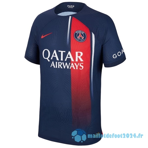 Nouveau Thailande Joueurs Domicile Maillot Paris Saint Germain 2023 2024 Bleu