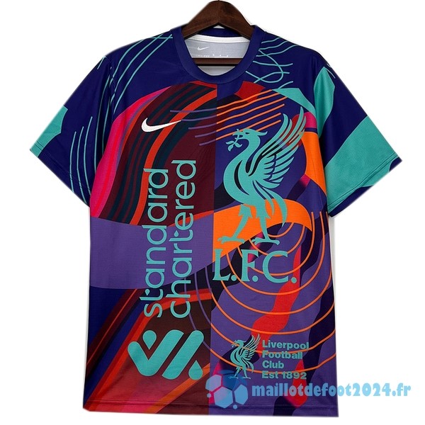 Nouveau Thailande Maillot Spécial Liverpool 2023 2024 Bleu