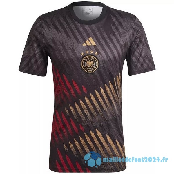 Nouveau Thailande Pré match Maillot Allemagne 2022 Noir