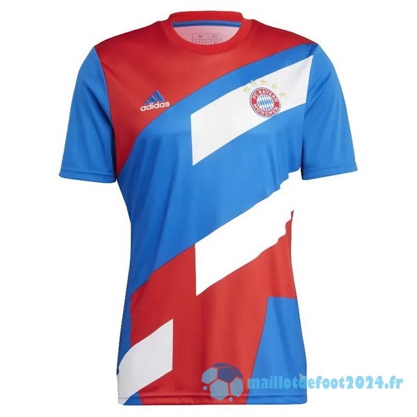 Nouveau Thailande Pré match Maillot Bayern Múnich 2023 2024 Bleu Rouge