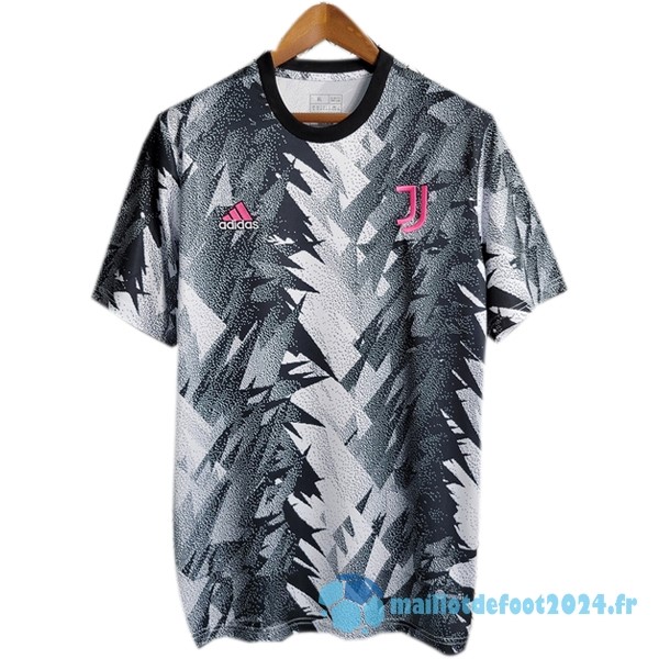 Nouveau Thailande Pré match Maillot Juventus 2023 2024 Gris Blanc