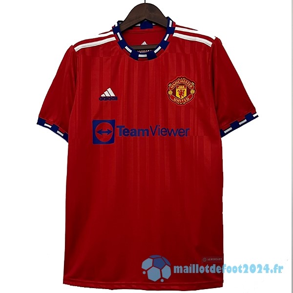 Nouveau Thailande Pré match Maillot Manchester United 2023 2024 Rouge