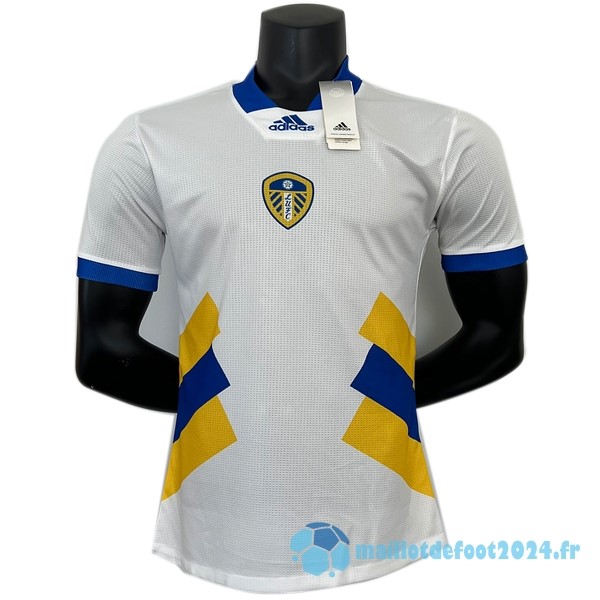 Nouveau Thailande Spécial Joueurs Maillot Leeds United 2023 2024 Blanc