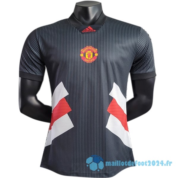 Nouveau Thailande Spécial Joueurs Maillot Manchester United 2023 2024 Noir