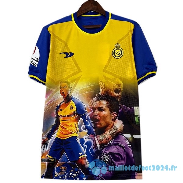 Nouveau Thailande Spécial Maillot Al Nassr 2022 2023 Jaune