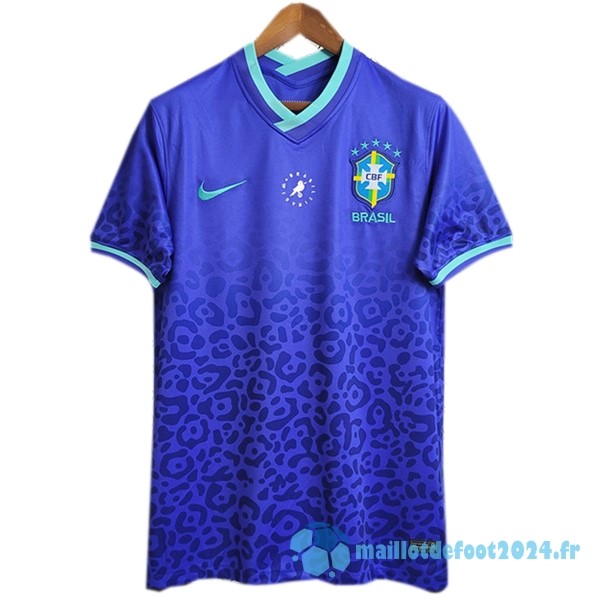 Nouveau Thailande Spécial Maillot Brésil 2022 II Bleu