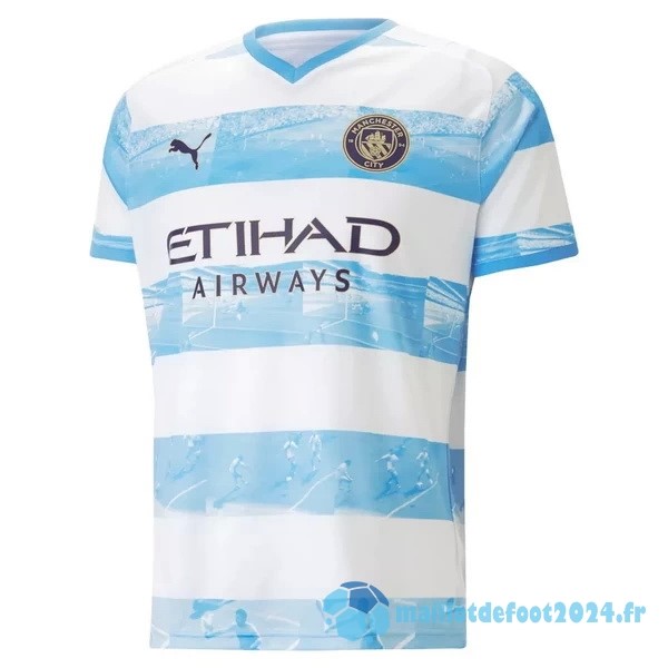 Nouveau Thailande Spécial Maillot Manchester City 2022 2023 Bleu