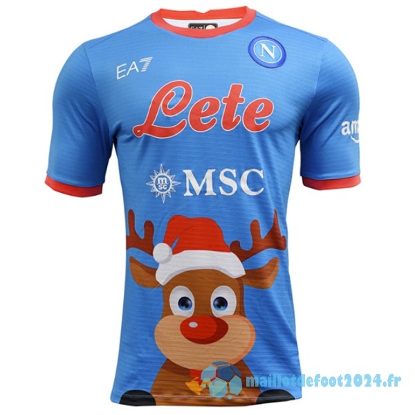 Nouveau Thailande Spécial Maillot Napoli 2022 2023 I Bleu