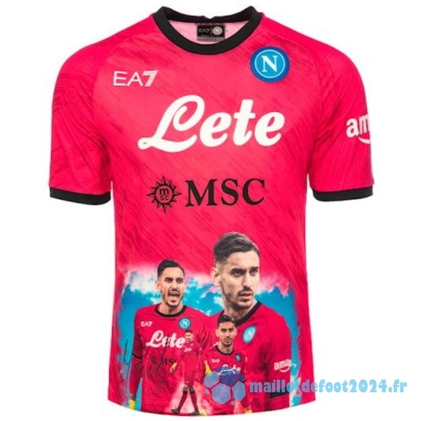 Nouveau Thailande Spécial Maillot Napoli 2023 2024 I Rouge