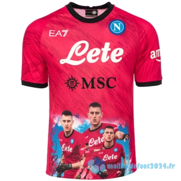 Nouveau Thailande Spécial Maillot Napoli 2023 2024 Rouge