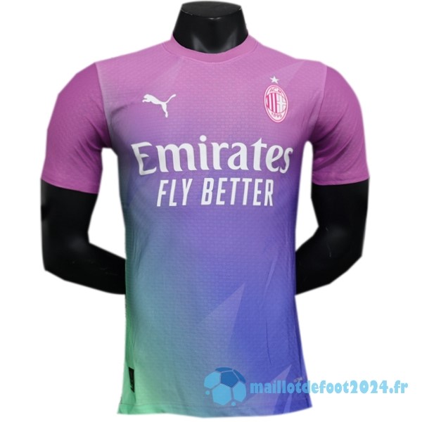 Nouveau Thailande Third Joueurs Maillot AC Milan 2023 2024 Rose