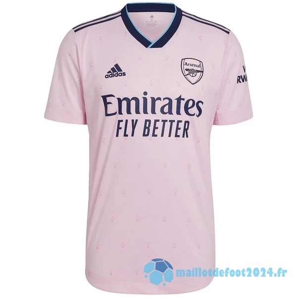 Nouveau Thailande Third Joueurs Maillot Arsenal 2022 2023 Rose