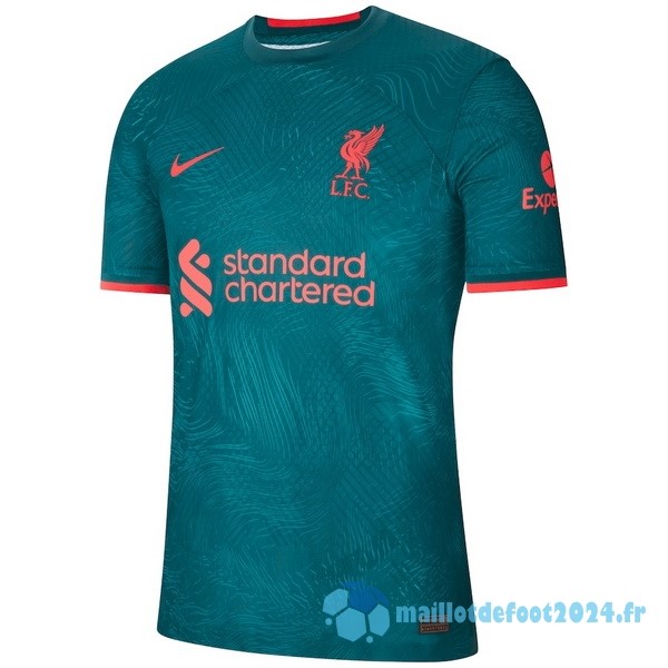 Nouveau Thailande Third Joueurs Maillot Liverpool 2022 2023 Vert