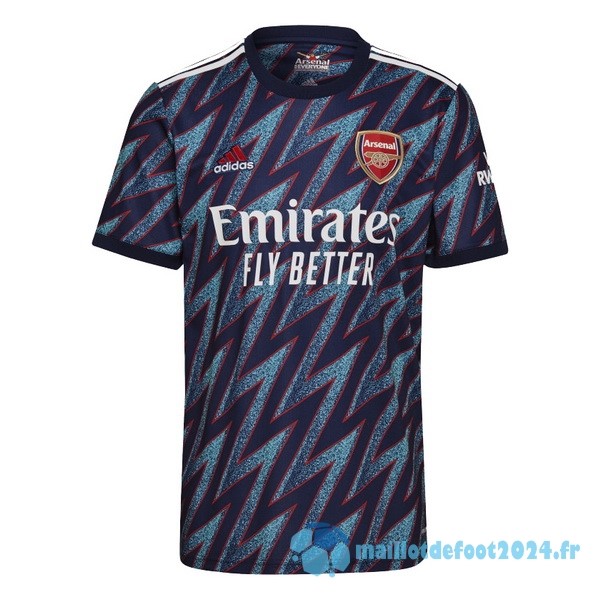 Nouveau Thailande Third Maillot Arsenal 2021 2022 Bleu