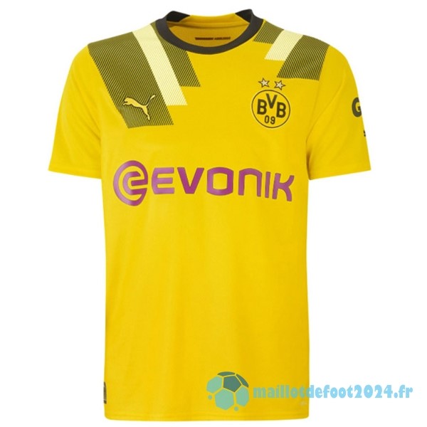 Nouveau Thailande Third Maillot Borussia Dortmund 2022 2023 Jaune