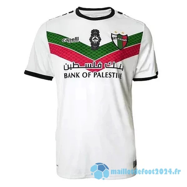 Nouveau Thailande Third Maillot CD Palestino 2022 2023 Blanc