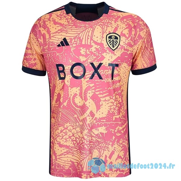 Nouveau Thailande Third Maillot Leeds United 2023 2024 Rose