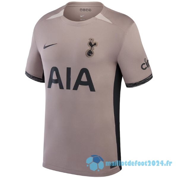 Nouveau Thailande Third Maillot Tottenham Hotspur 2023 2024 Marron