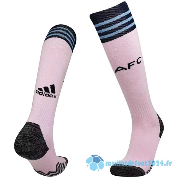 Nouveau Third Chaussette Arsenal 2022 2023 Rose