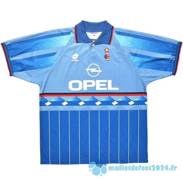 Nouveau Third Maillot AC Milan Retro 1995 1996 Bleu