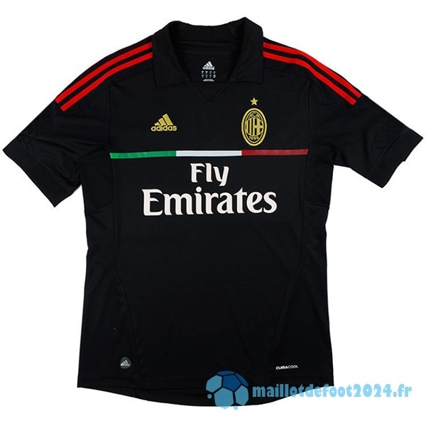 Nouveau Third Maillot AC Milan Retro 2011 2012 Noir